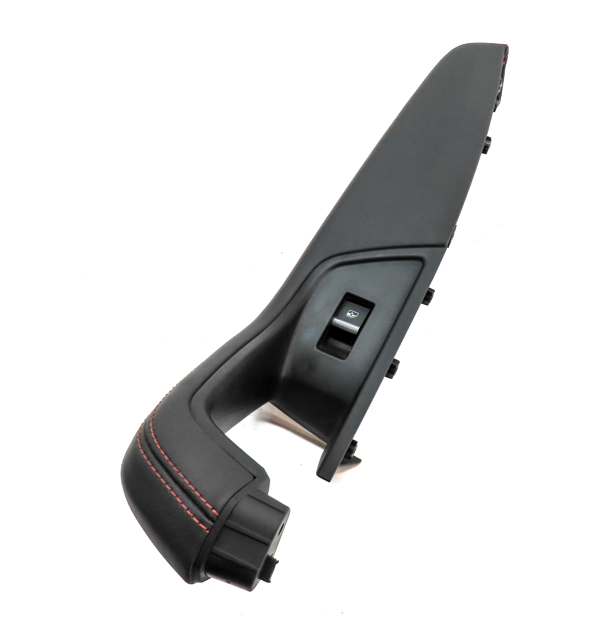 18-20 AUDI A5 RS5 S5 8W6 B9 REAR LEFT DRIVER DOOR ARM REST ARMREST (BLACK 7HB) — exact item pictured
